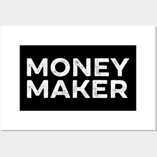 Money Maker Money Spender Couple Matching Posters and Art